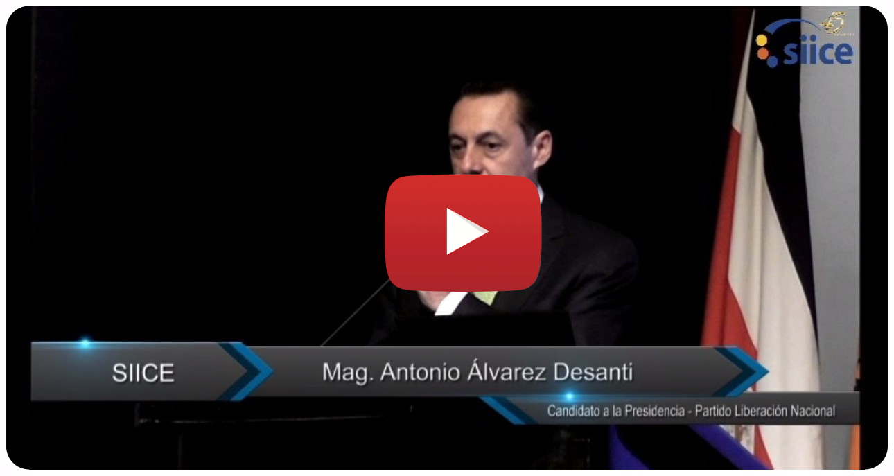 Conferencia del Sr. Antonio Álvarez Desanti en el Congreso anual del SIICE