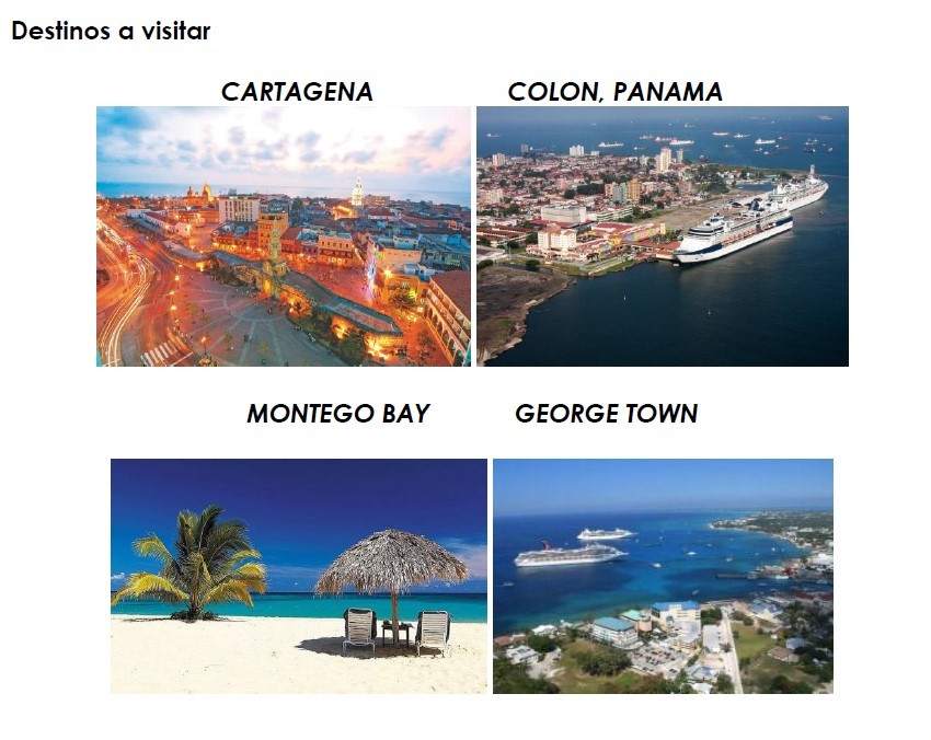 Destinos a visitar