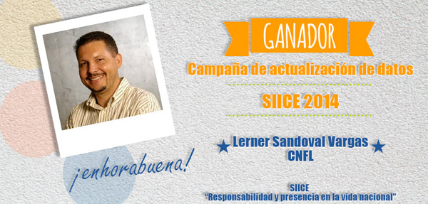 Ganador de la Actualizacion de Datos